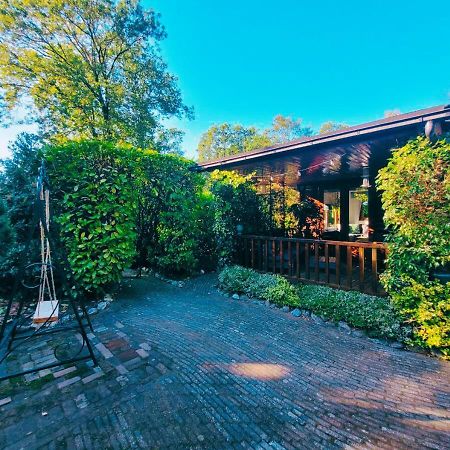 "De Jungle" Chalet Met Veranda Op Ijsselheide Hattemerbroek Veluwe Dış mekan fotoğraf