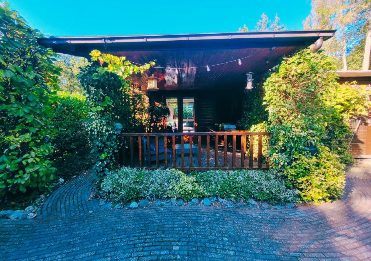 "De Jungle" Chalet Met Veranda Op Ijsselheide Hattemerbroek Veluwe Dış mekan fotoğraf